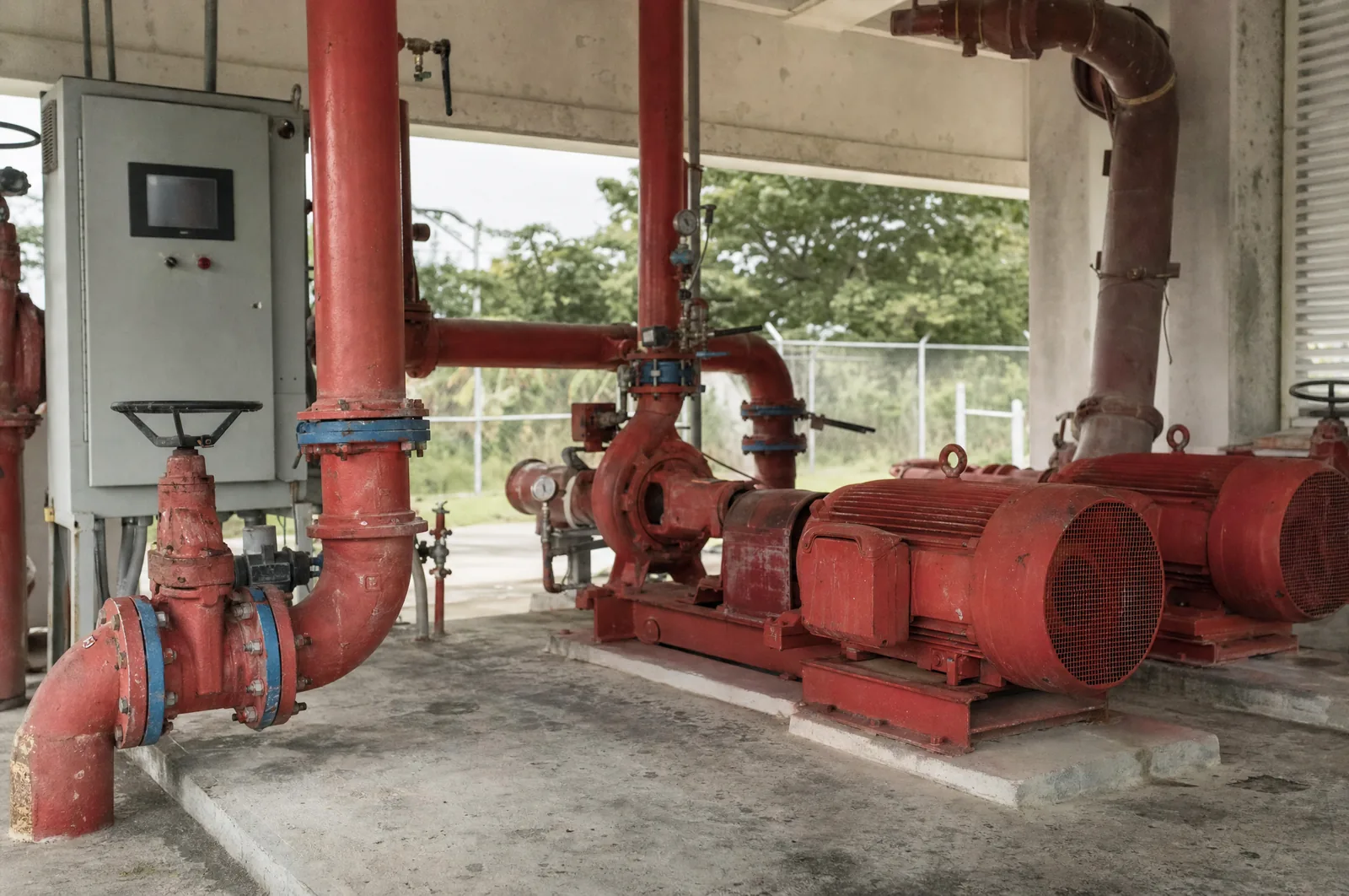 Pump stations and pressure systems